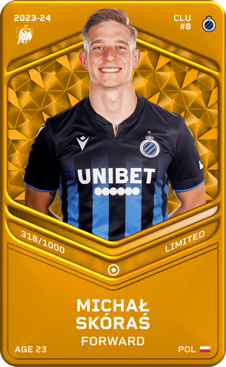 Michał Skóraś 2023-24 • Limited 318/1000