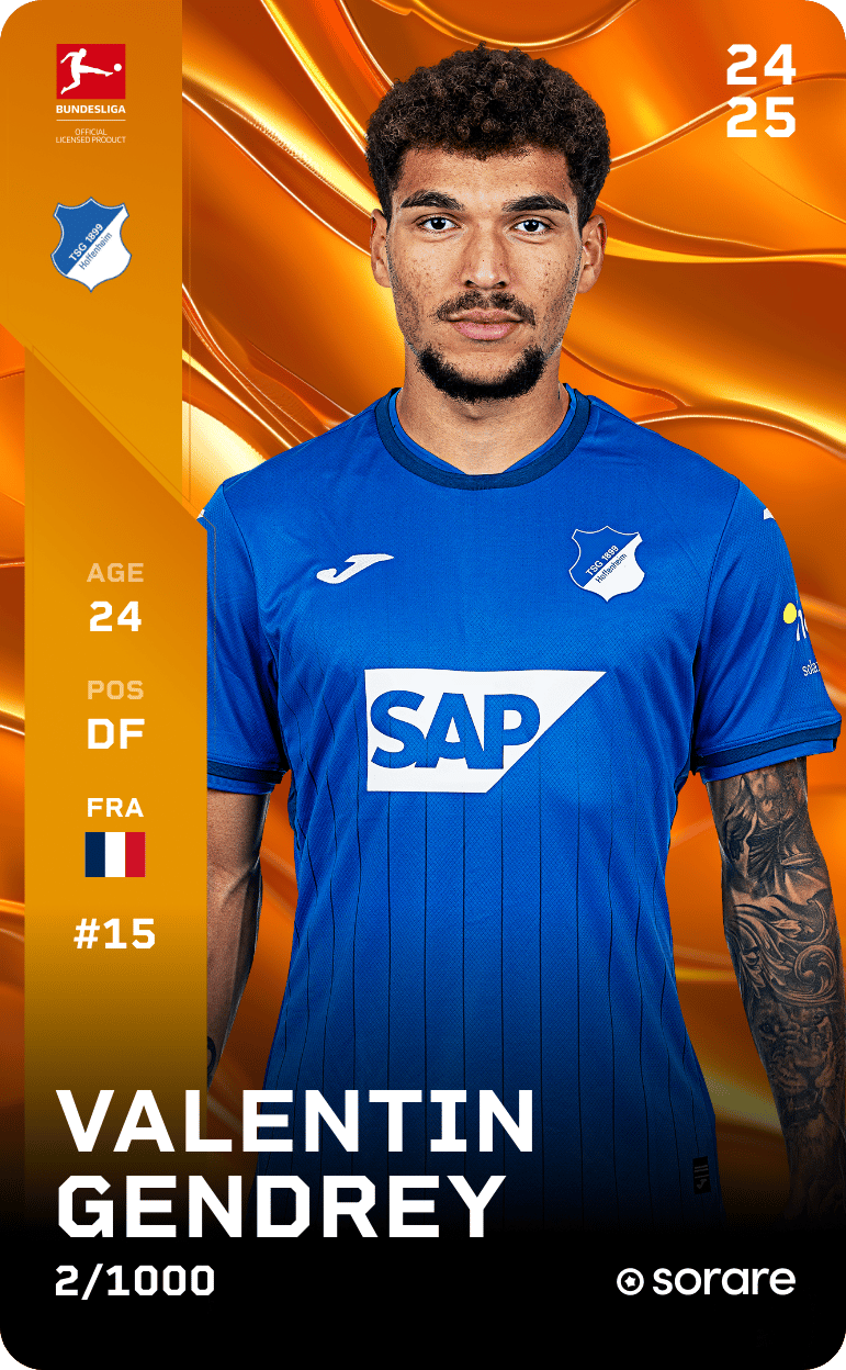 Valentin Gendrey 2024-25 • Limited 2/1000