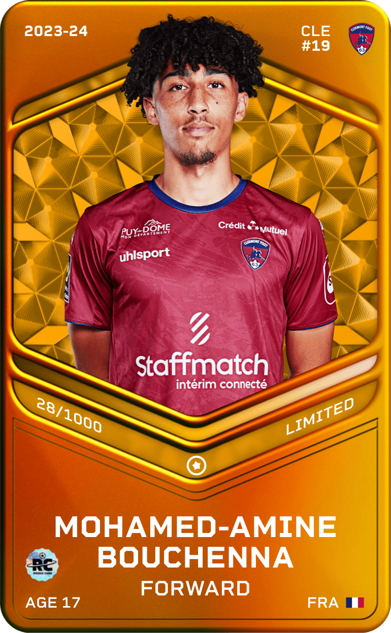Mohamed-Amine Bouchenna 2023-24 • Limited 28/1000