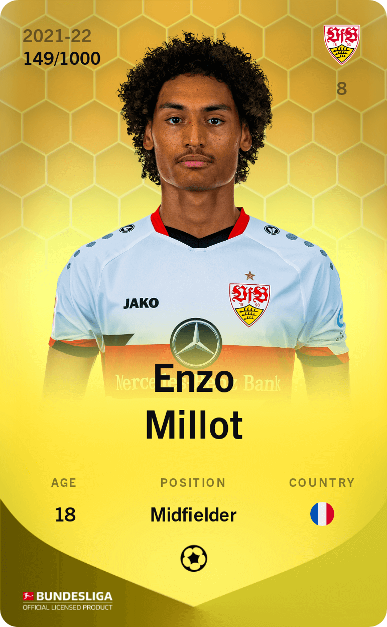 Enzo Millot 2021-22 • Limited 149/1000