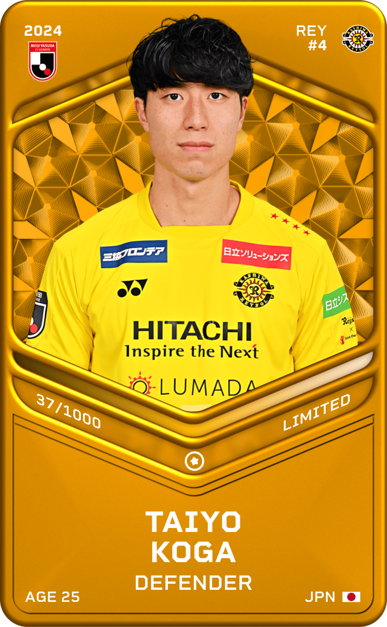 Taiyo Koga 2024-25 • Limited 37/1000