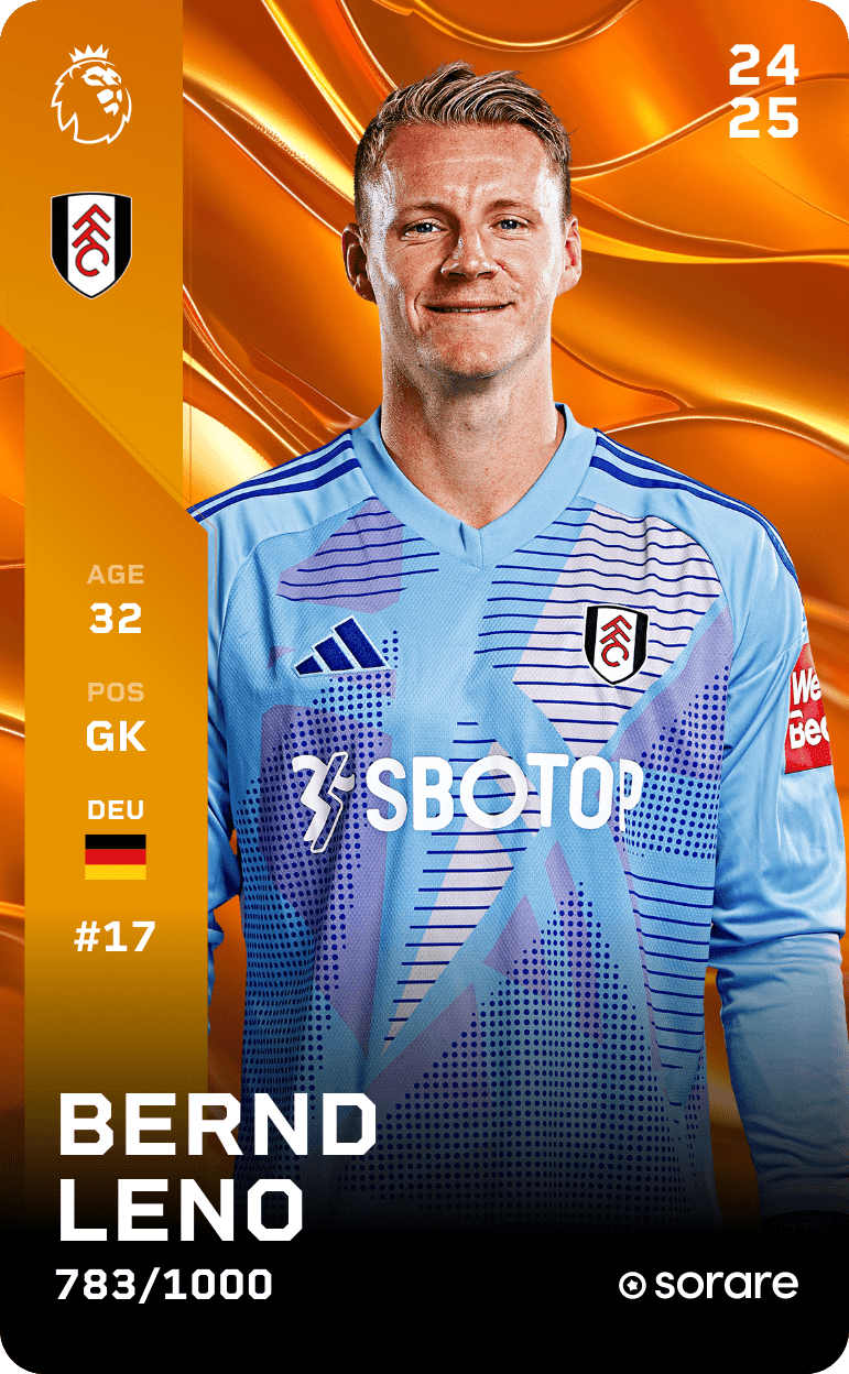 Bernd Leno 2024-25 • Limited 783/1000
