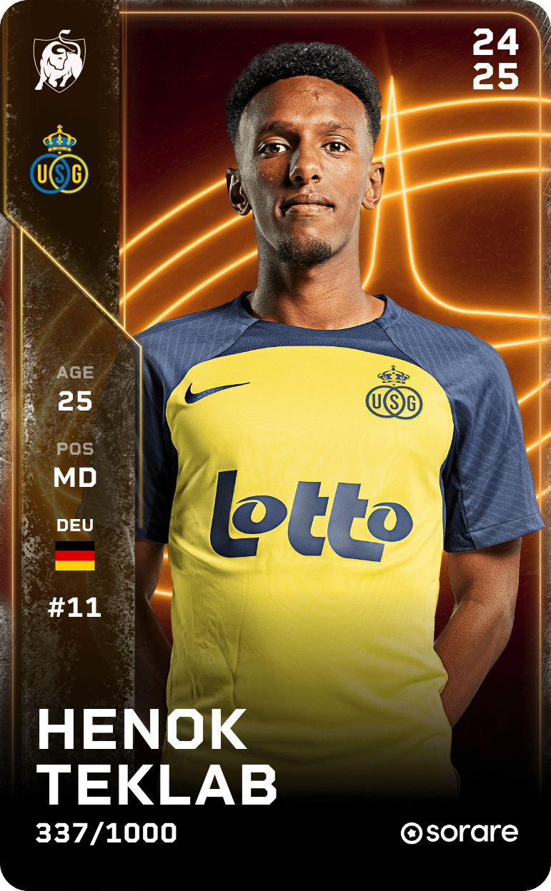 Henok Teklab 2024-25 • Limited 337/1000