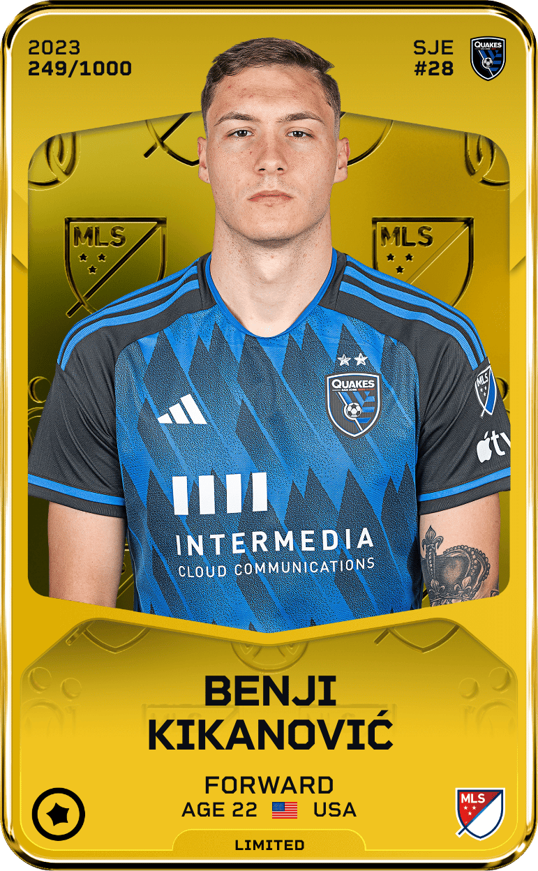 Benji Kikanović 2023-24 • Limited 249/1000