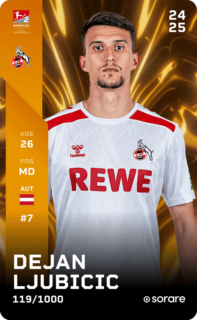 Dejan Ljubicic 2024-25 • Limited 119/1000