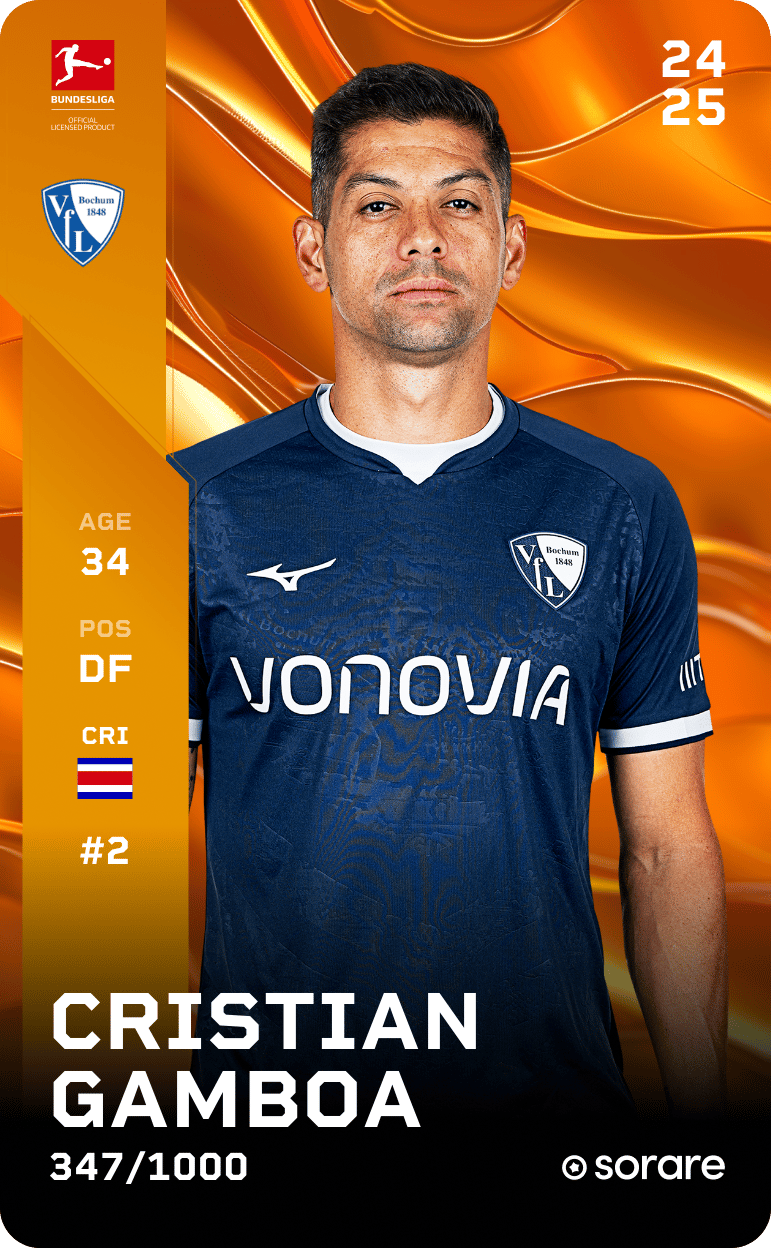 Cristian Gamboa 2024-25 • Limited 347/1000
