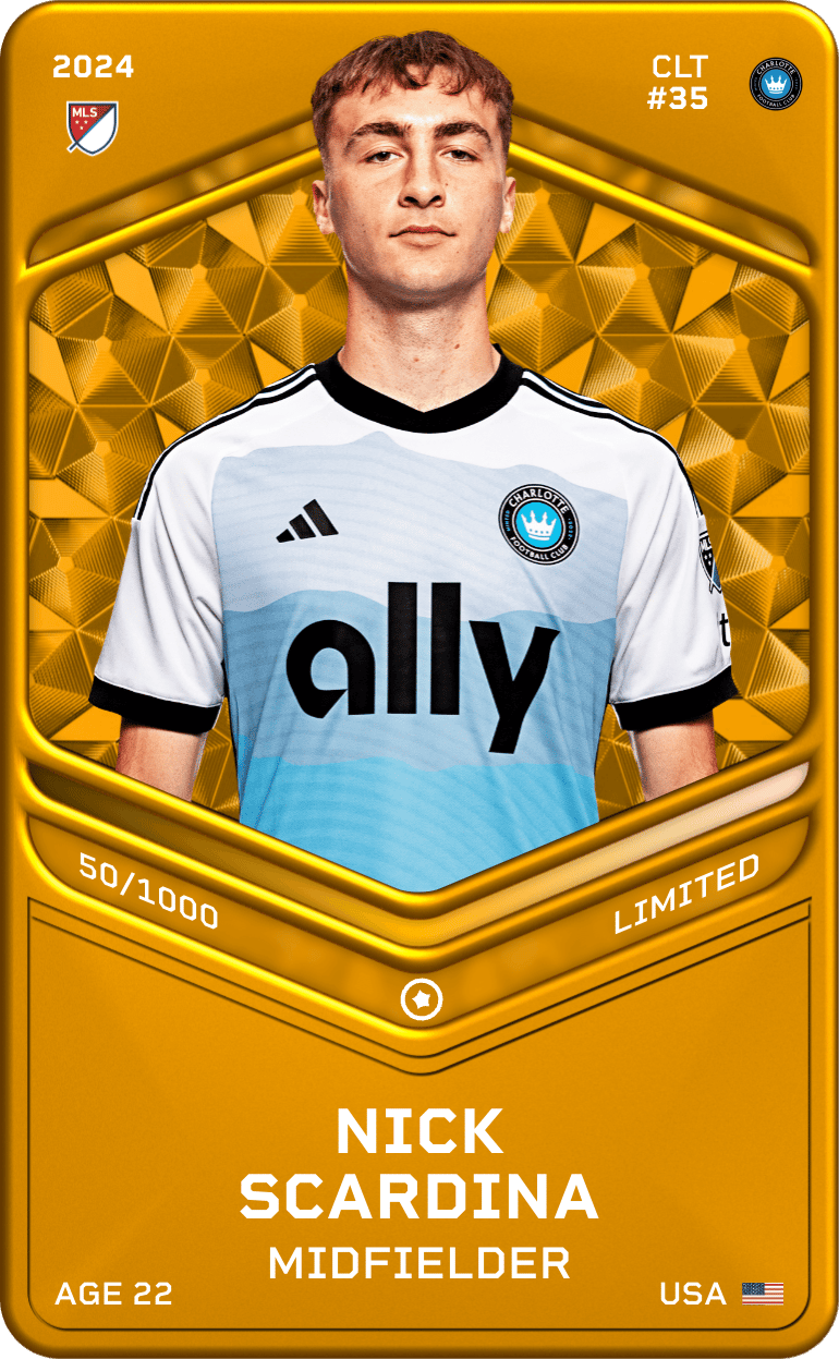Nick Scardina 2024-25 • Limited 50/1000