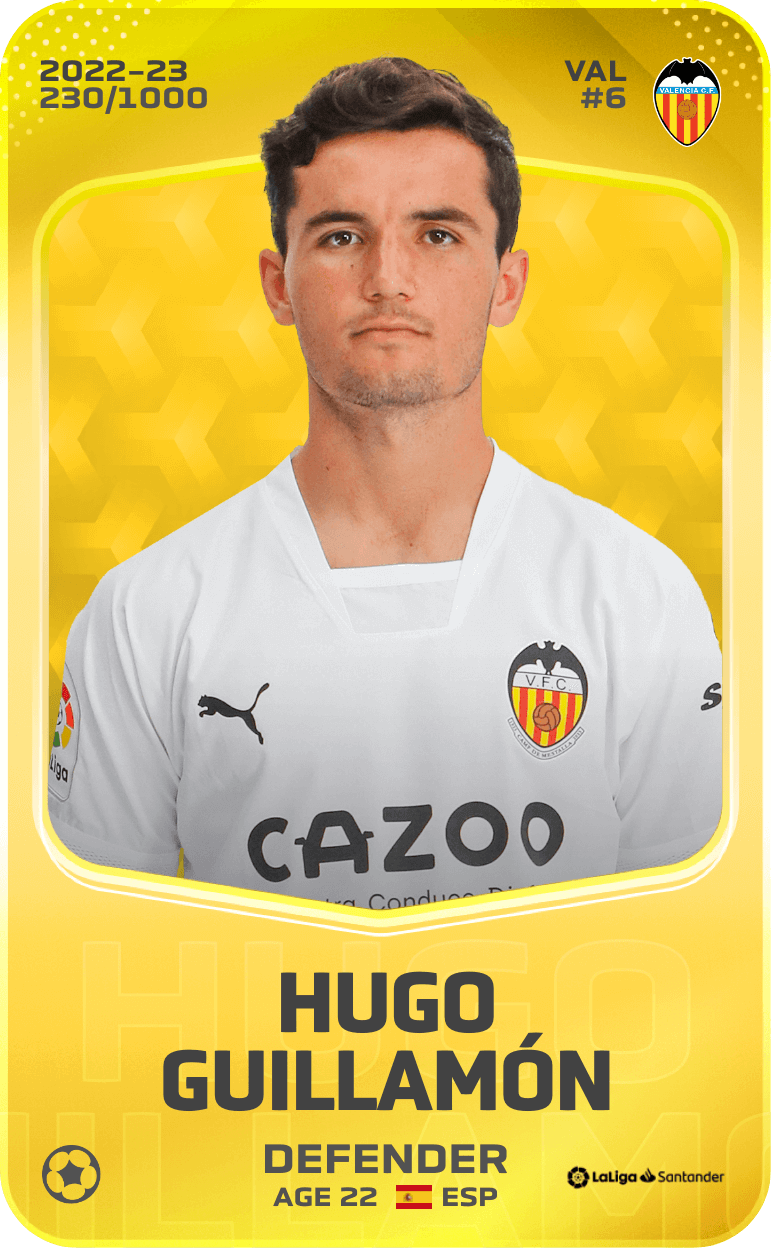 Hugo Guillamón 2022-23 • Limited 230/1000
