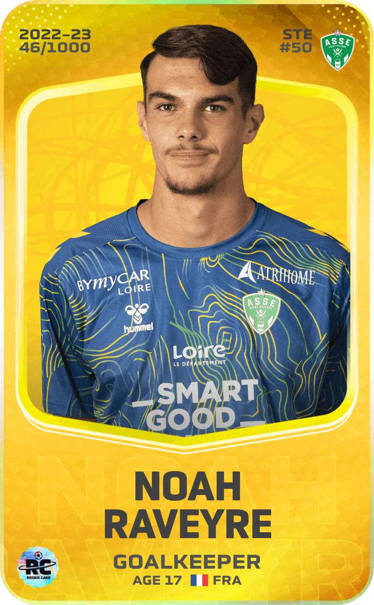 Noah Raveyre 2022-23 • Limited 46/1000
