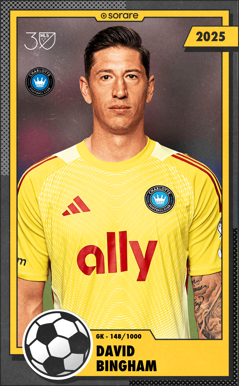 David Bingham 2025-26 • Limited 148/1000