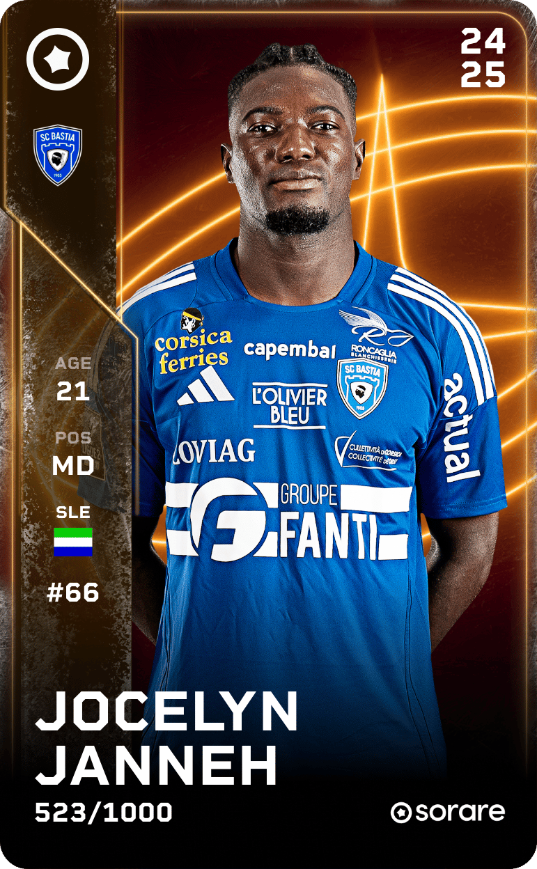 Jocelyn Janneh 2024-25 • Limited 523/1000