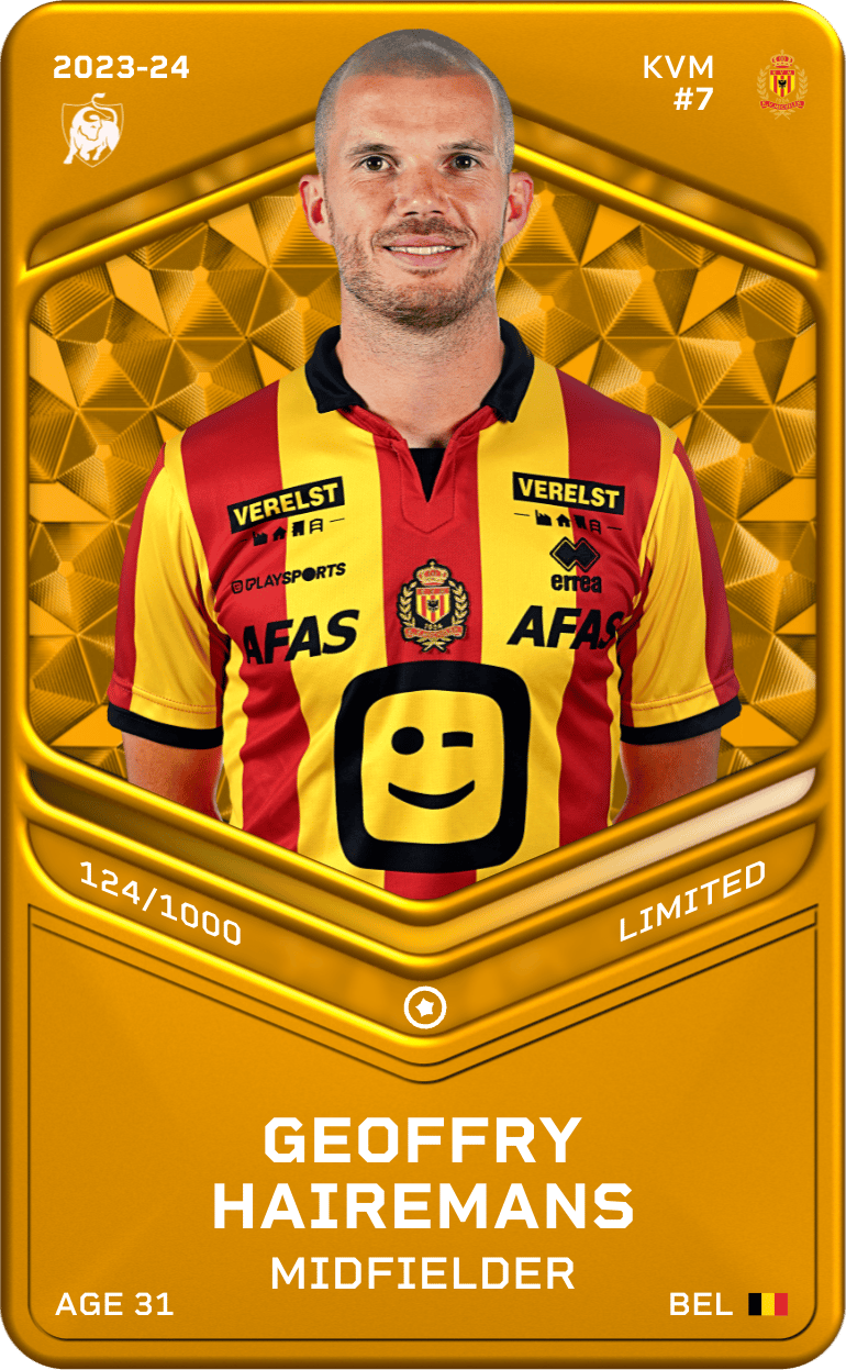 Geoffry Hairemans 2023-24 • Limited 124/1000