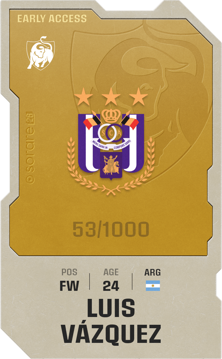 Luis Vázquez 2025-26 • Limited 53/1000