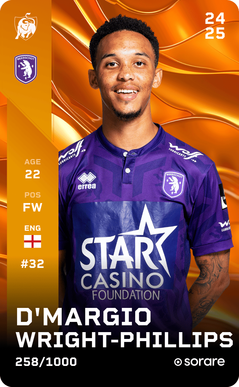 D'Margio Wright-Phillips 2024-25 • Limited 258/1000