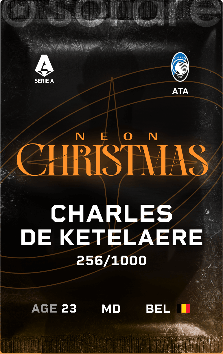 Charles De Ketelaere 2024-25 • Limited 256/1000