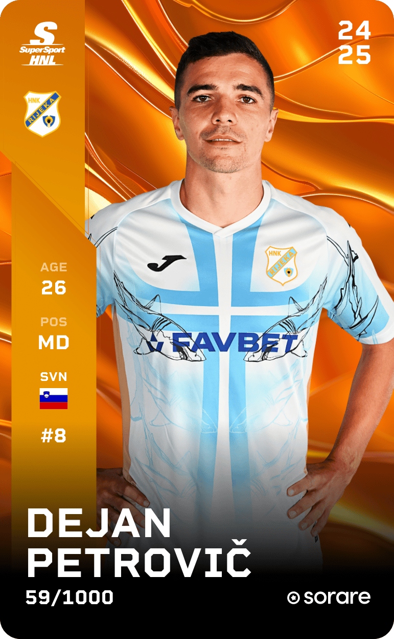 Dejan Petrovič 2024-25 • Limited 59/1000