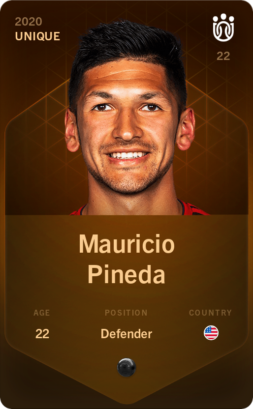 Sorare - Sorare Official - Mauricio Pineda 2020-21 • Unique - NFT # 84053148795596113775620981296409412409045883528579051419822094384123929468110