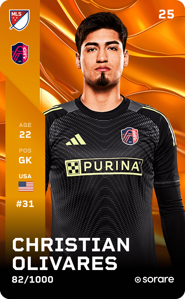 Christian Olivares 2025-26 • Limited 82/1000