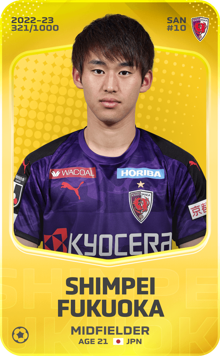 Shimpei Fukuoka 2022-23 • Limited 321/1000