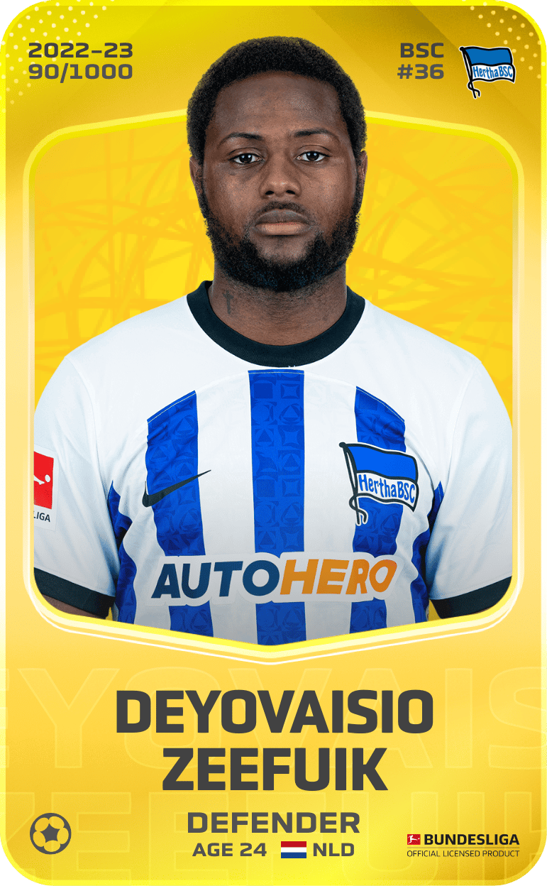 Deyovaisio Zeefuik 2022-23 • Limited 90/1000