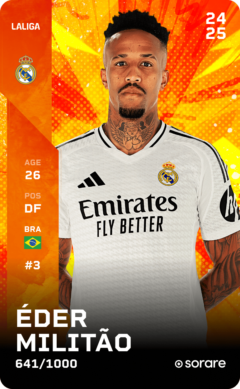 Éder Militão 2024-25 • Limited 641/1000