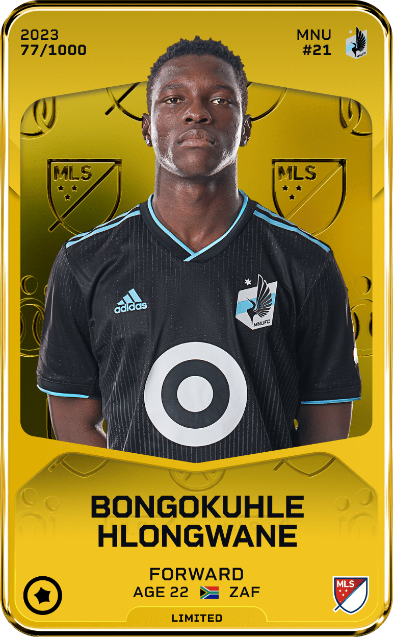 Bongokuhle Hlongwane 2023-24 • Limited 77/1000