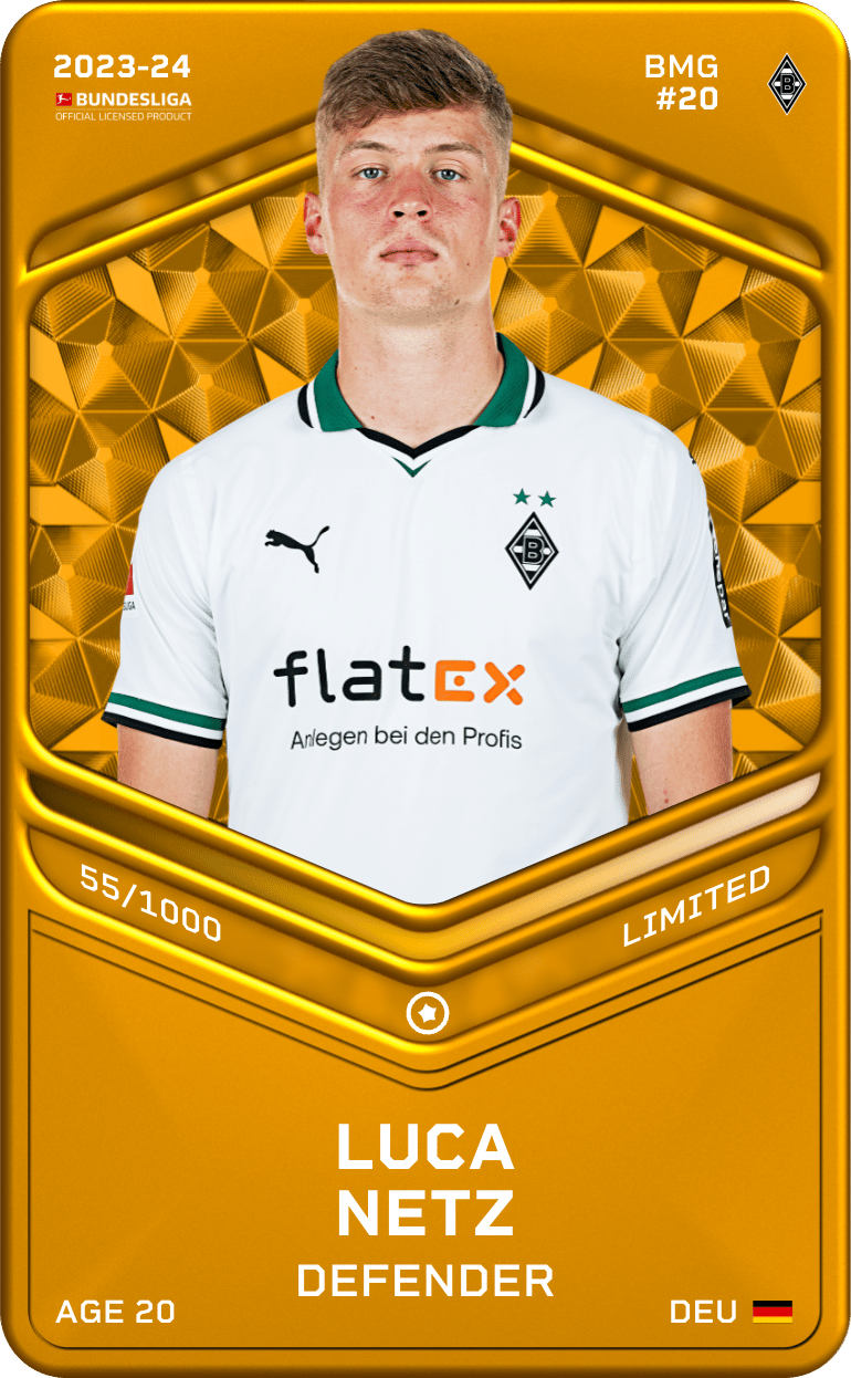Luca Netz 2023-24 • Limited 55/1000