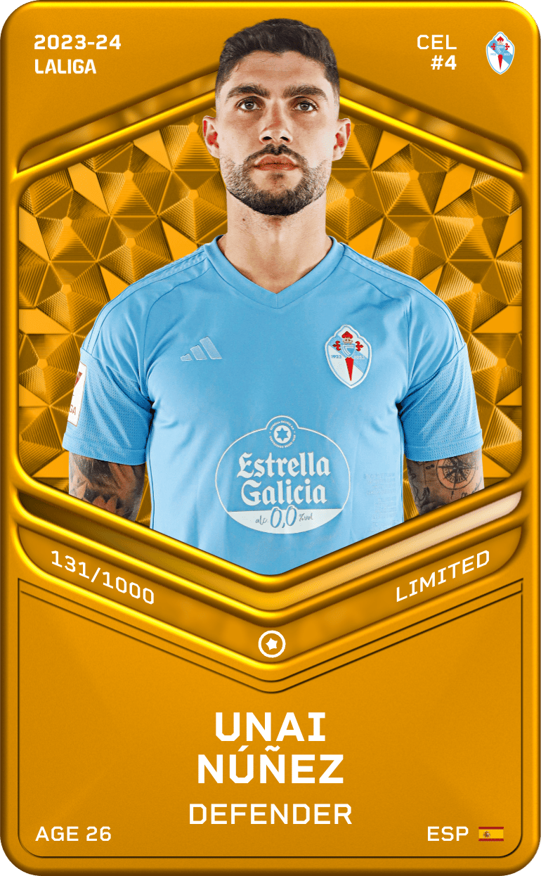 Unai Núñez 2023-24 • Limited 131/1000