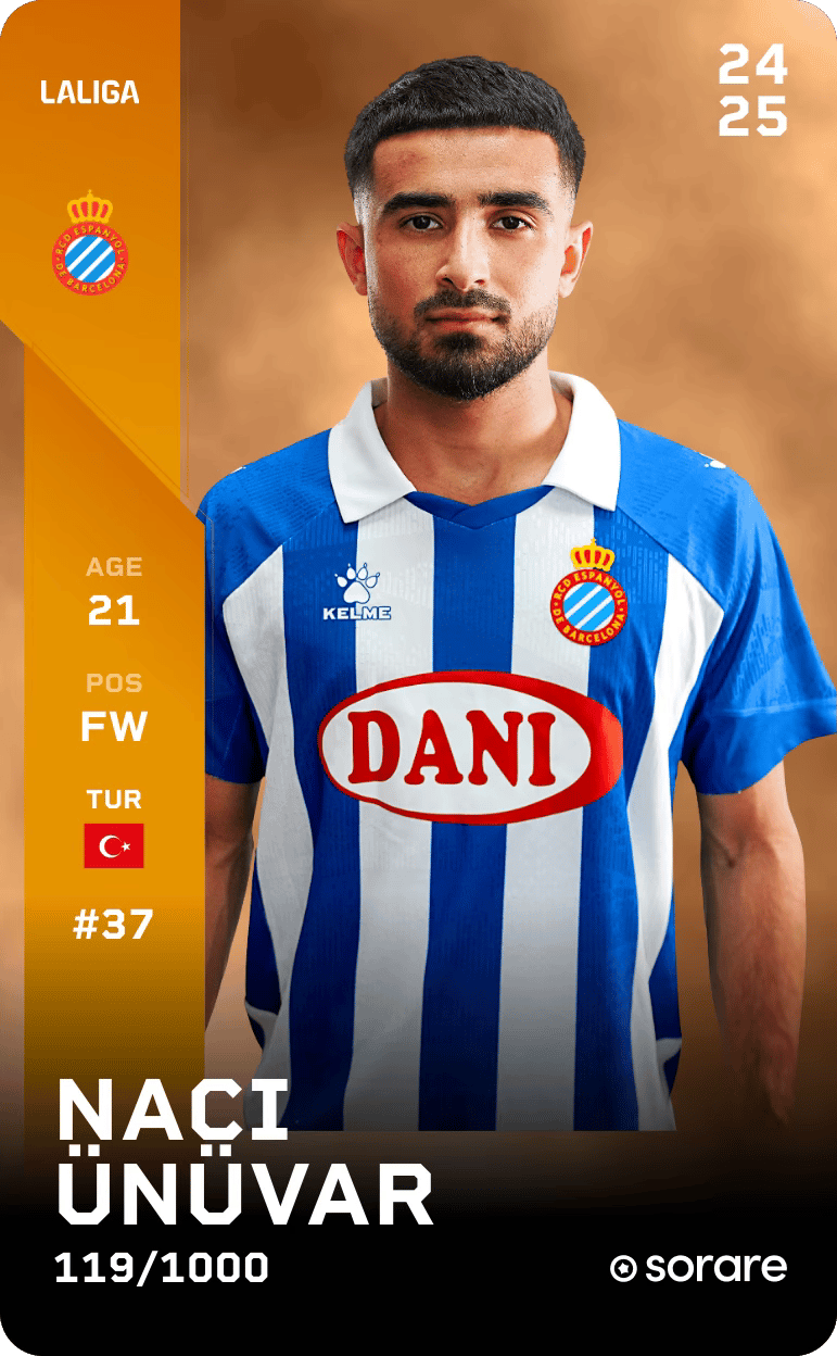 Naci Ünüvar 2024-25 • Limited 119/1000