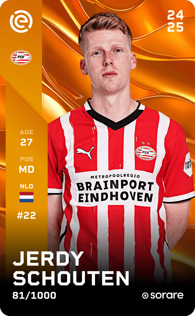 Jerdy Schouten 2024-25 • Limited 81/1000