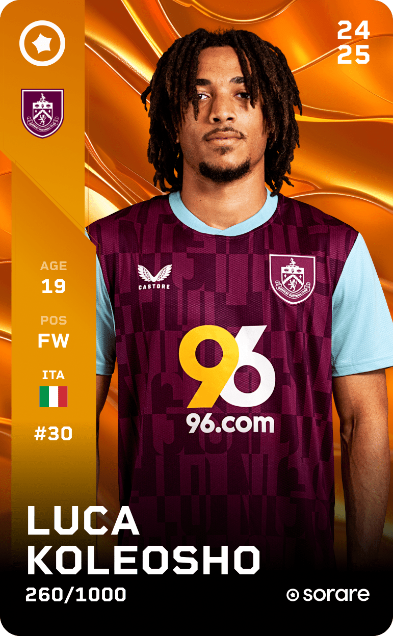 Luca Koleosho 2024-25 • Limited 260/1000