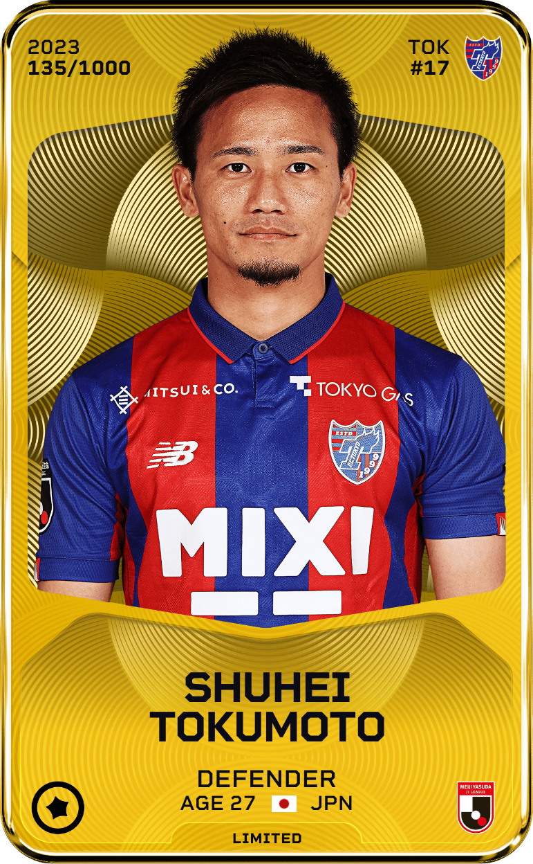 Shuhei Tokumoto 2023-24 • Limited 135/1000
