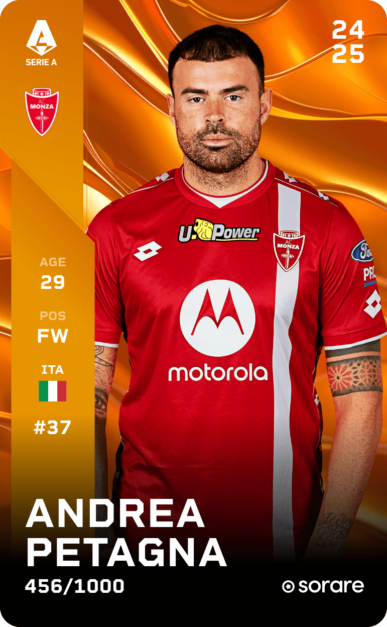 Andrea Petagna 2024-25 • Limited 456/1000