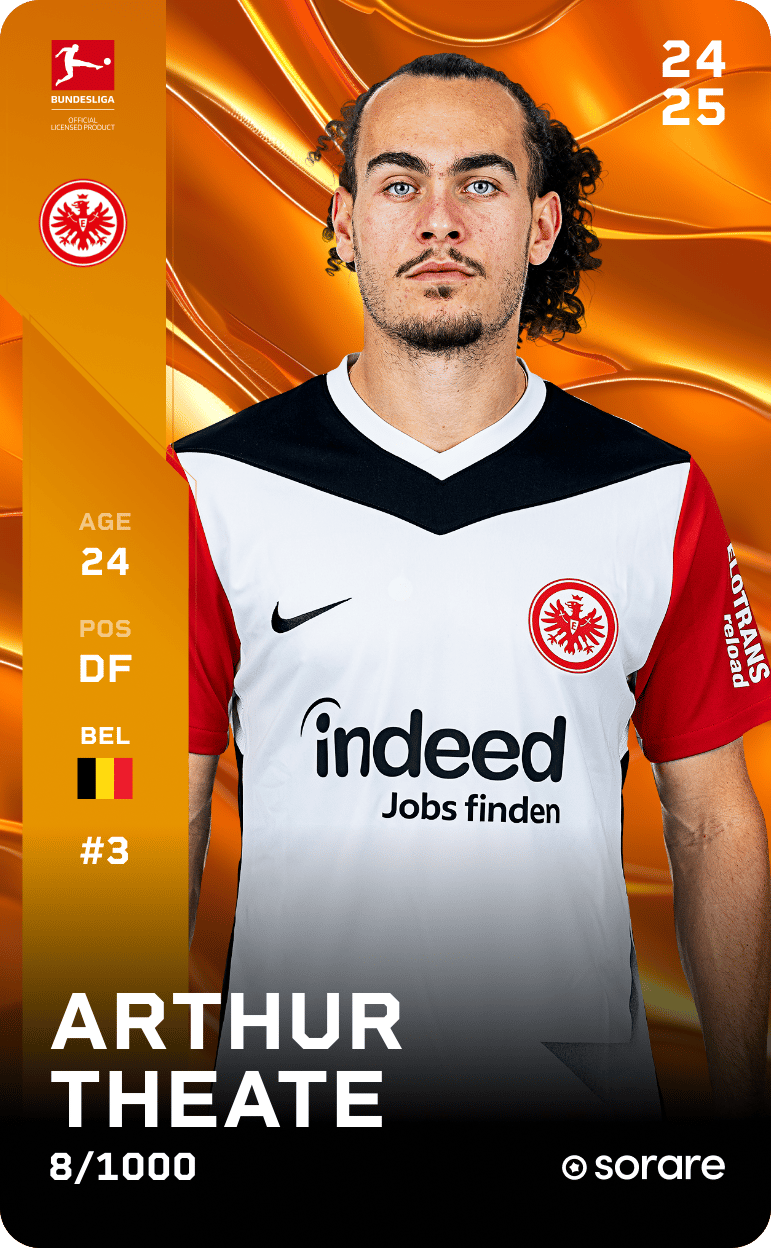Arthur Theate 2024-25 • Limited 8/1000