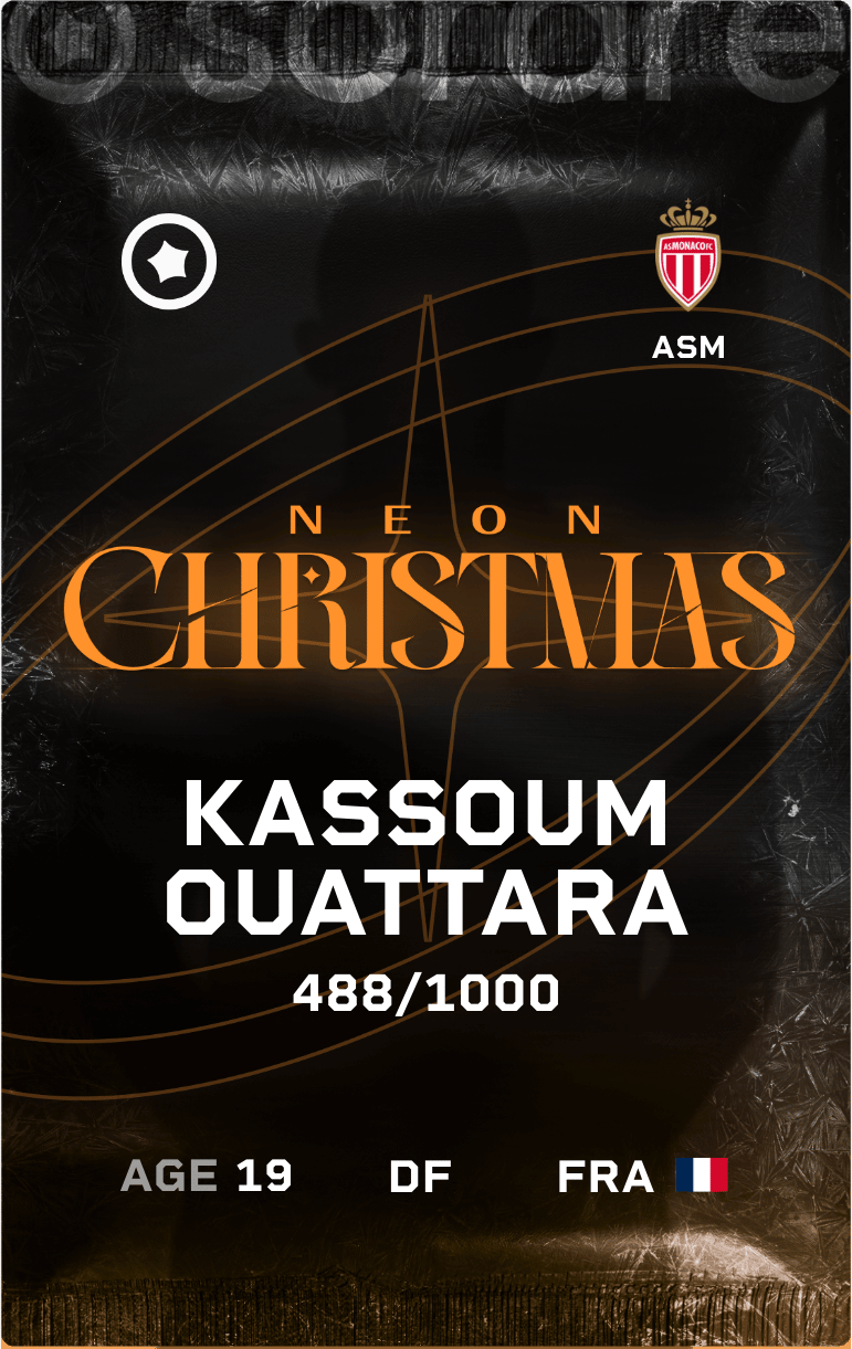 Kassoum Ouattara 2024-25 • Limited 488/1000