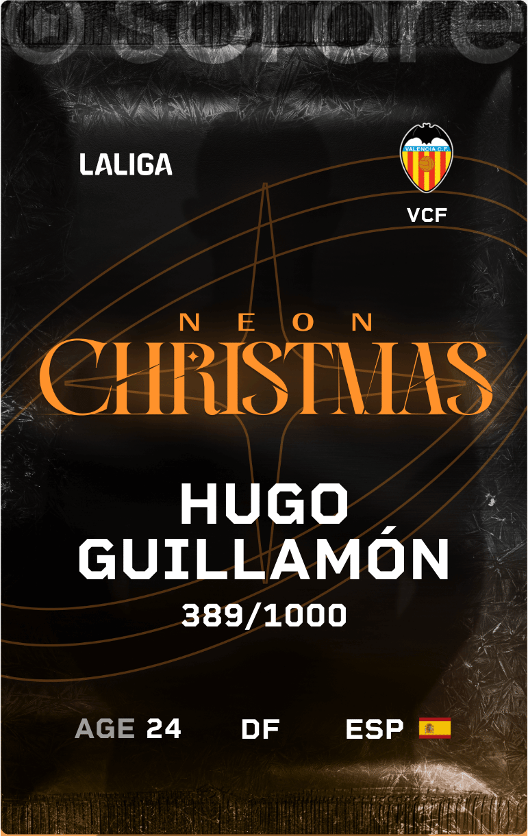 Hugo Guillamón 2024-25 • Limited 389/1000