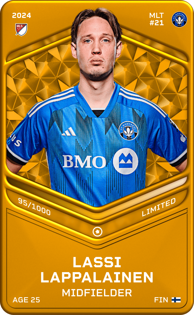 Lassi Lappalainen 2024-25 • Limited 95/1000
