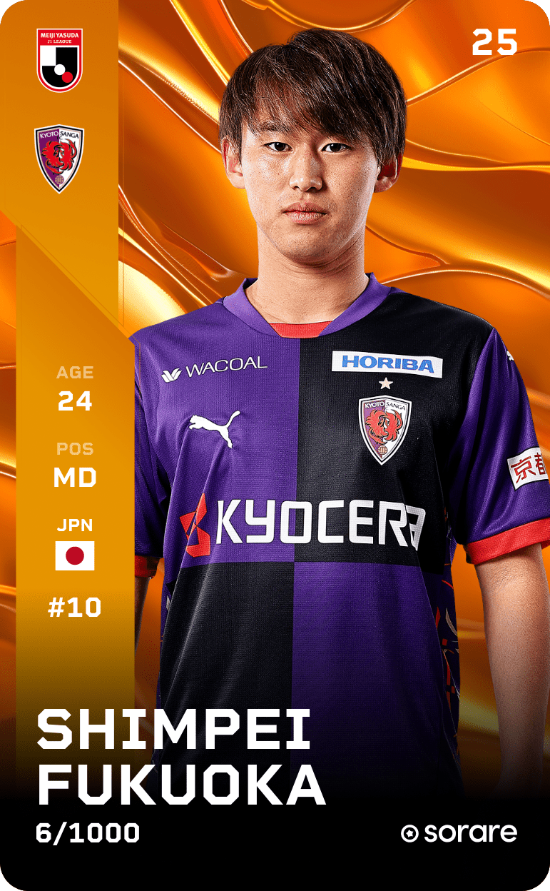 Shimpei Fukuoka 2025-26 • Limited 6/1000