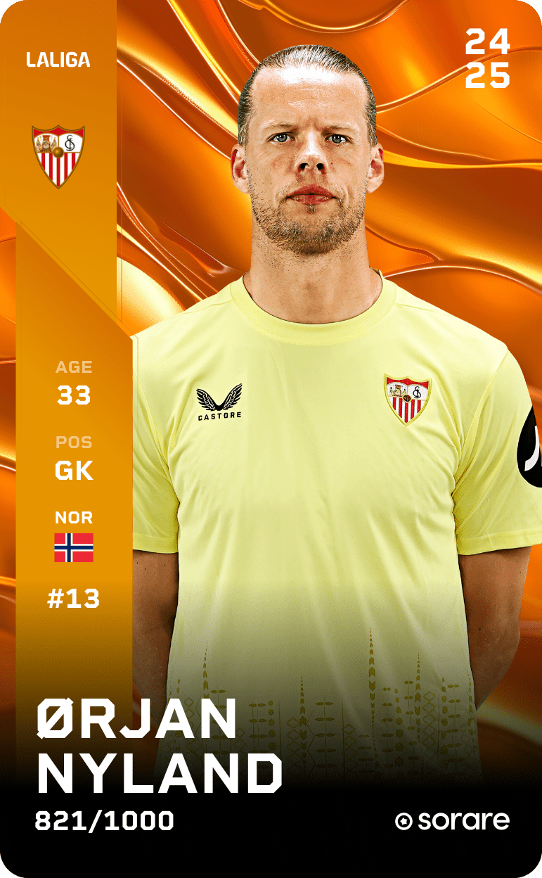 Ørjan Nyland 2024-25 • Limited 821/1000