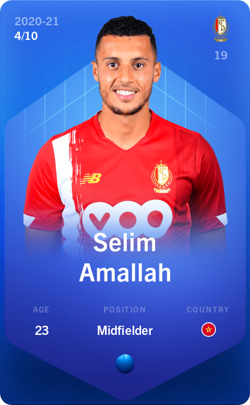 Sorare - Sorare Official - Selim Amallah 2020-21 • Super Rare 4/10 - NFT # 85922709521668280838703108921010537058762936876057479701153988069610482053509