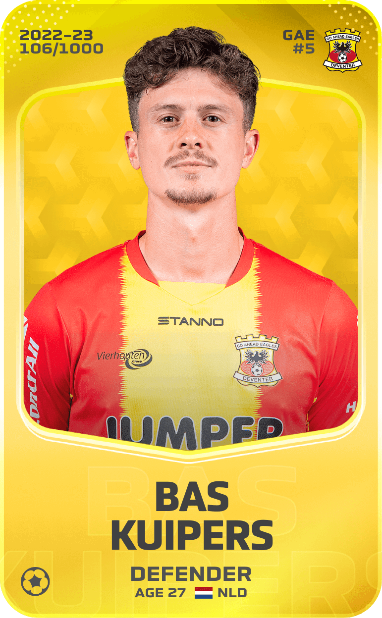 Bas Kuipers 2022-23 • Limited 106/1000