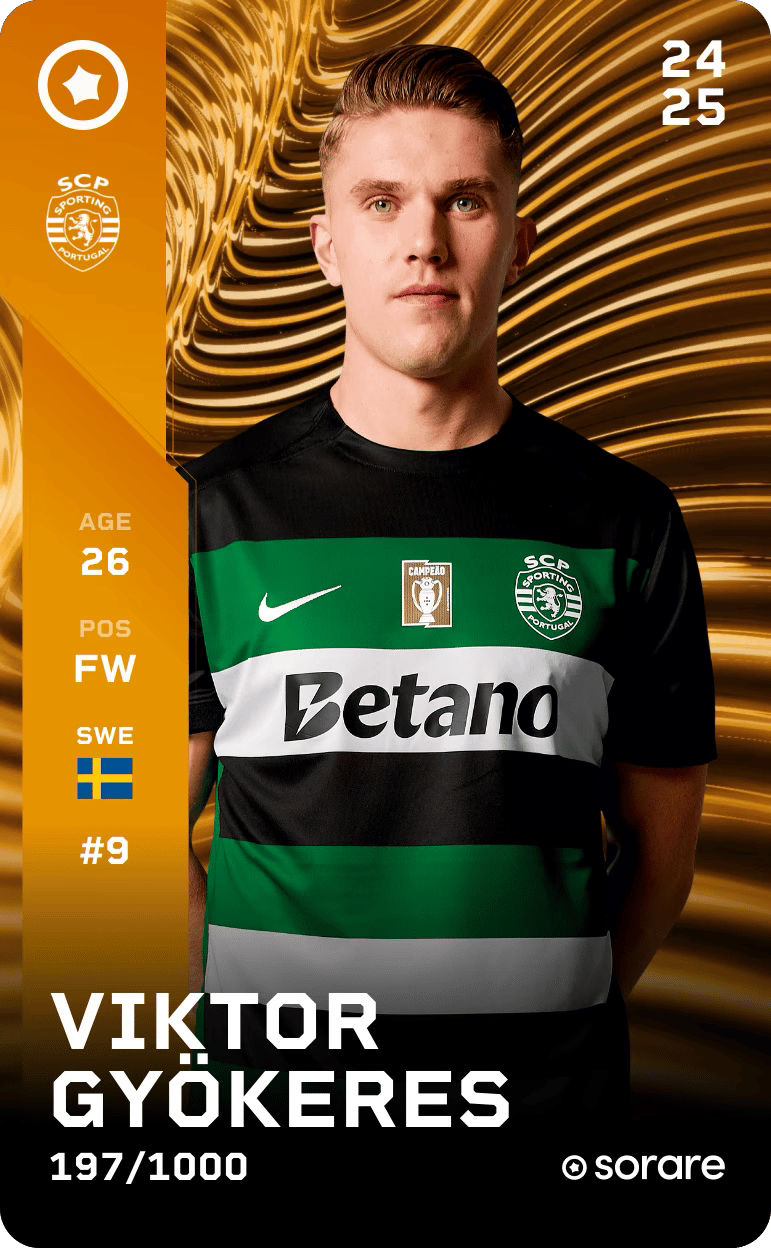 Viktor Gyökeres 2024-25 • Limited 197/1000