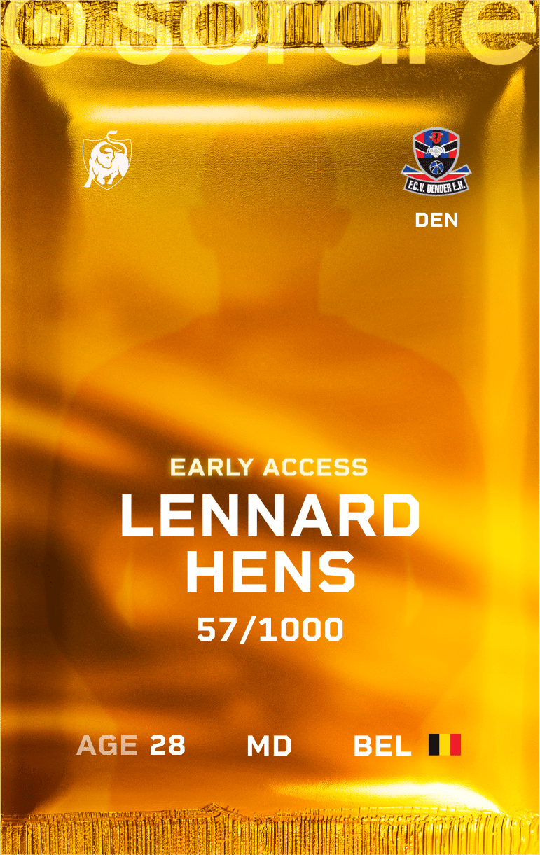 Lennard Hens 2024-25 • Limited 57/1000