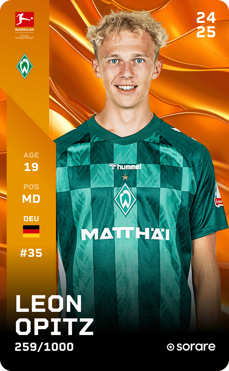 Leon Opitz 2024-25 • Limited 259/1000