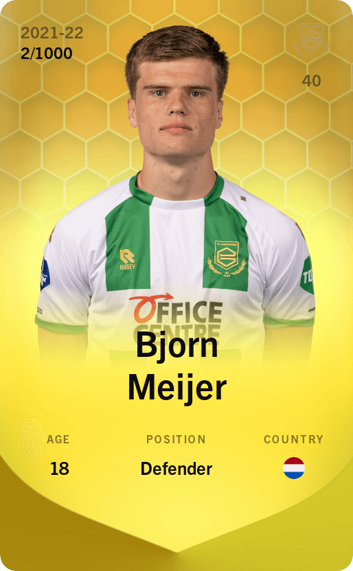 Bjorn Meijer 2021-22 • Limited 2/1000