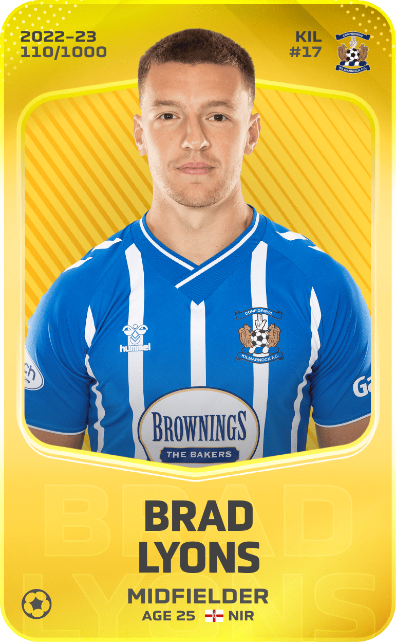 Brad Lyons 2022-23 • Limited 110/1000