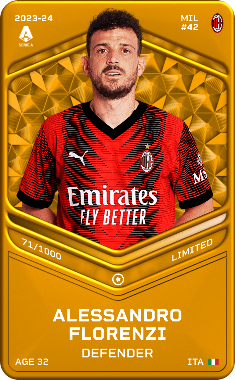 Alessandro Florenzi 2023-24 • Limited 71/1000