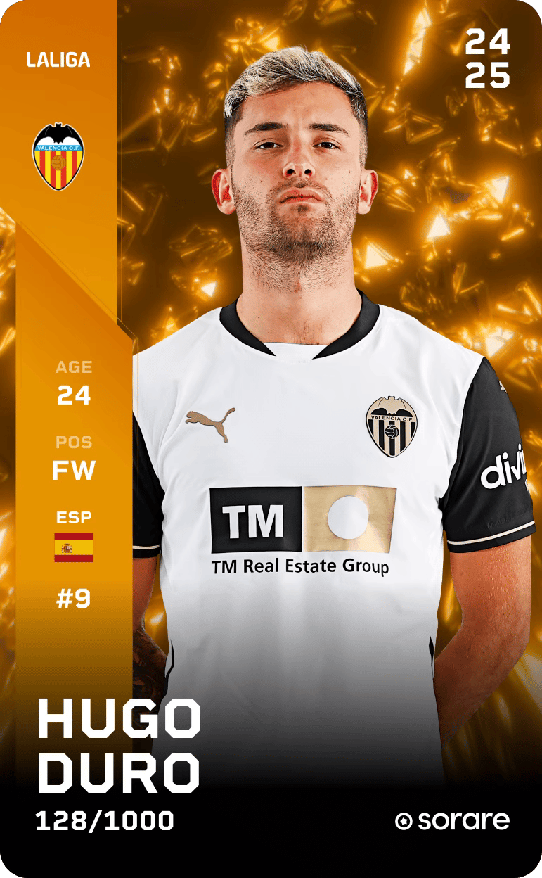 Hugo Duro 2024-25 • Limited 128/1000