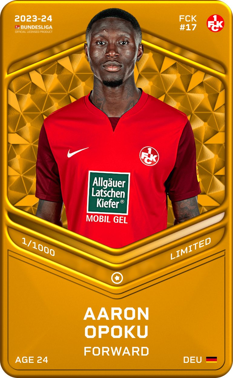 Aaron Opoku 2023-24 • Limited 1/1000