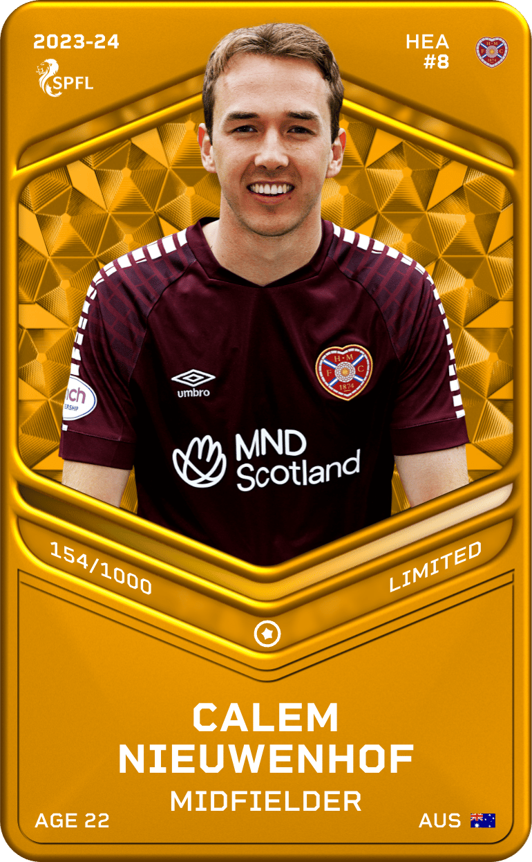 Calem Nieuwenhof 2023-24 • Limited 154/1000